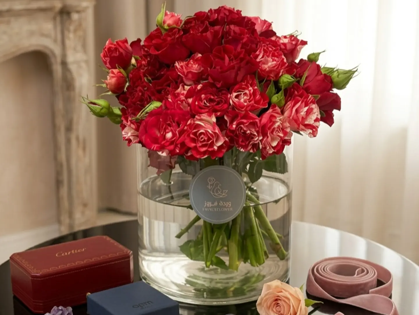 Classic Baby Rose Vase
