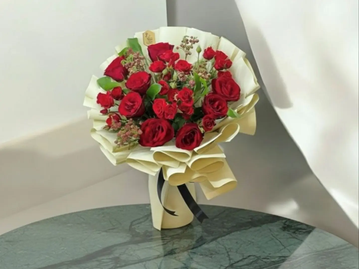 Bouquet Of Red Flowers
