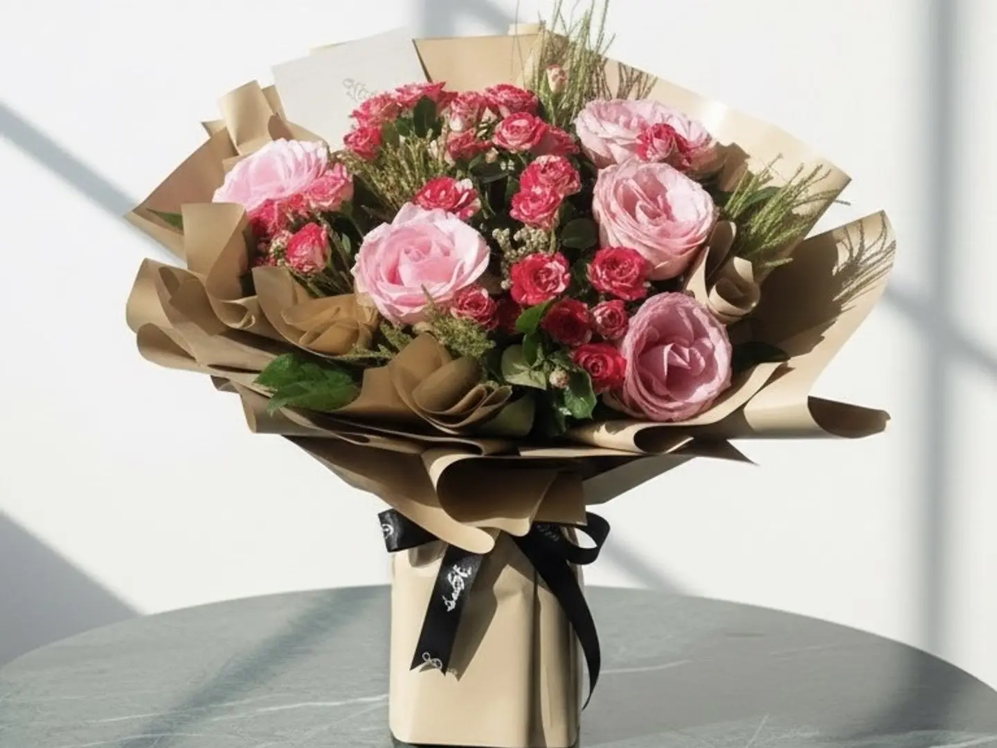 Red Pink Spirit Bouquet