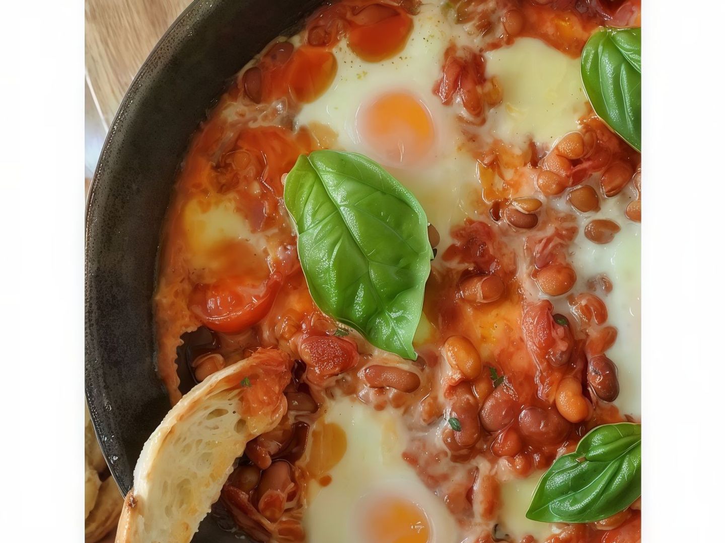 Fava Beans With Eggs