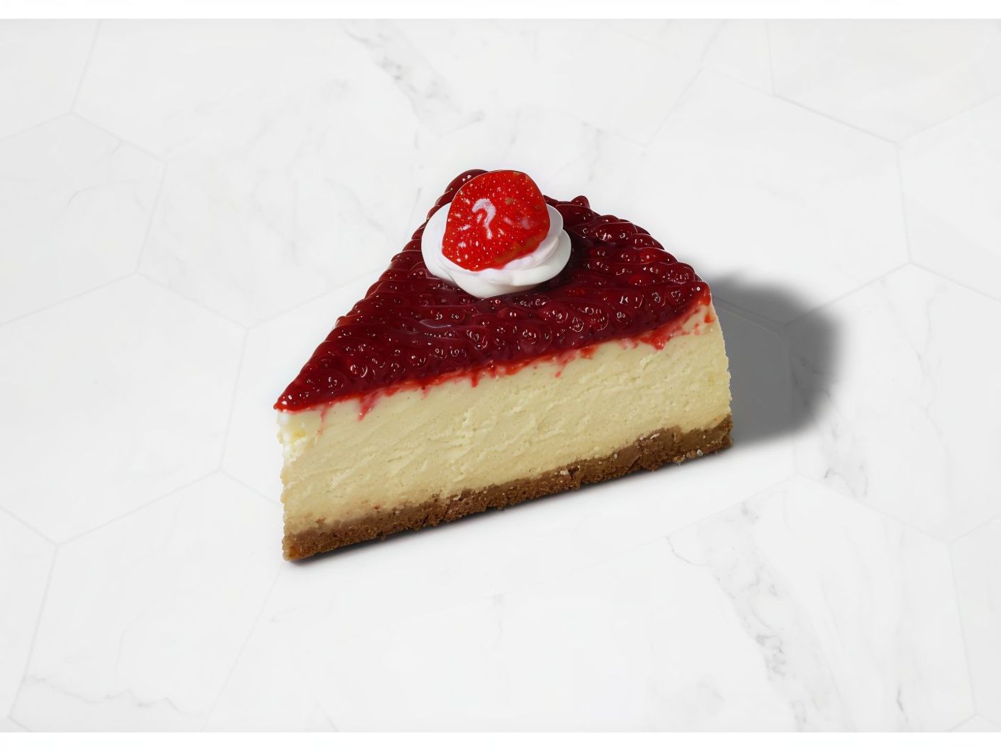 New York Cheesecake With Strawberry