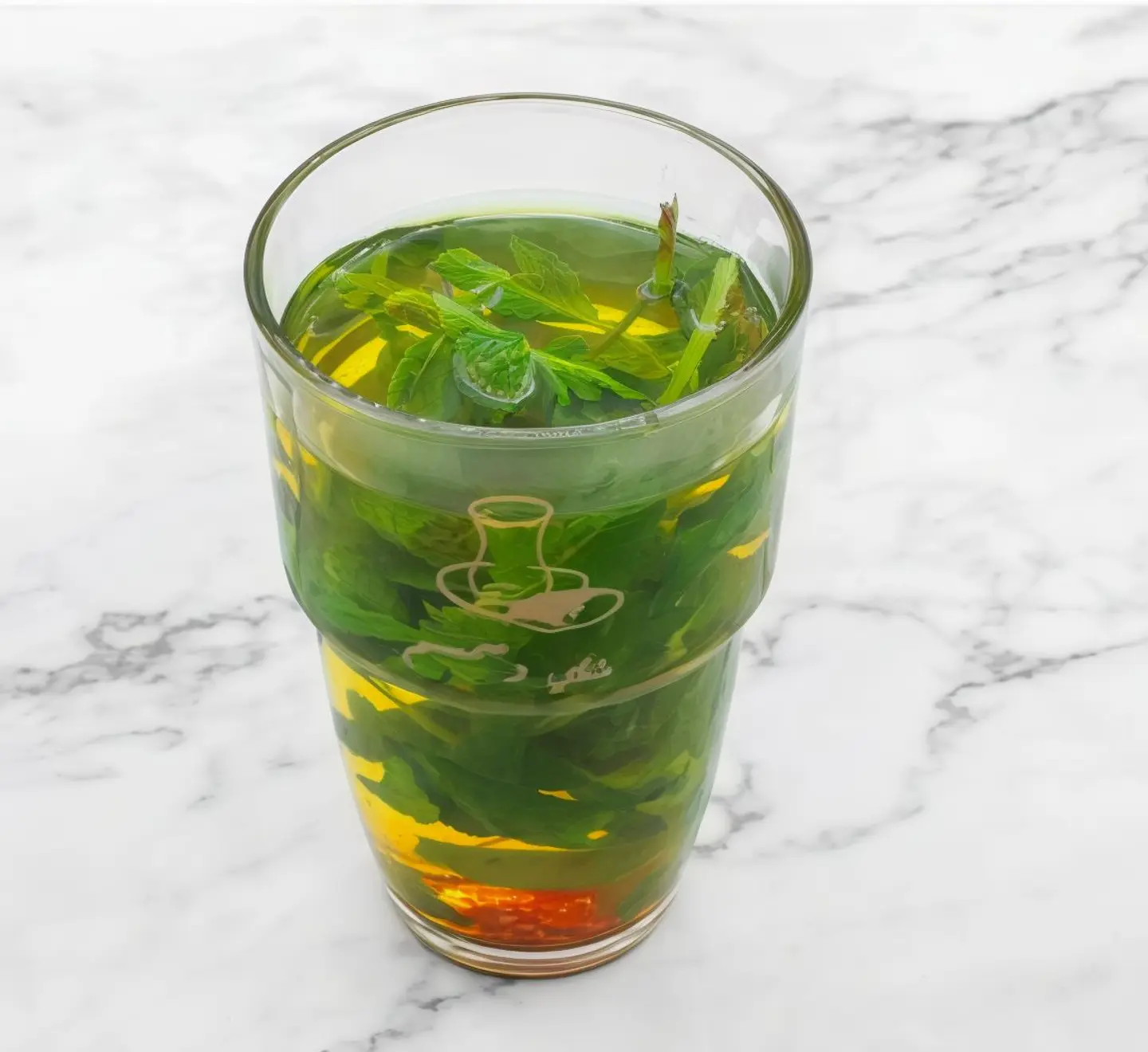 Small Plain Mint Cup