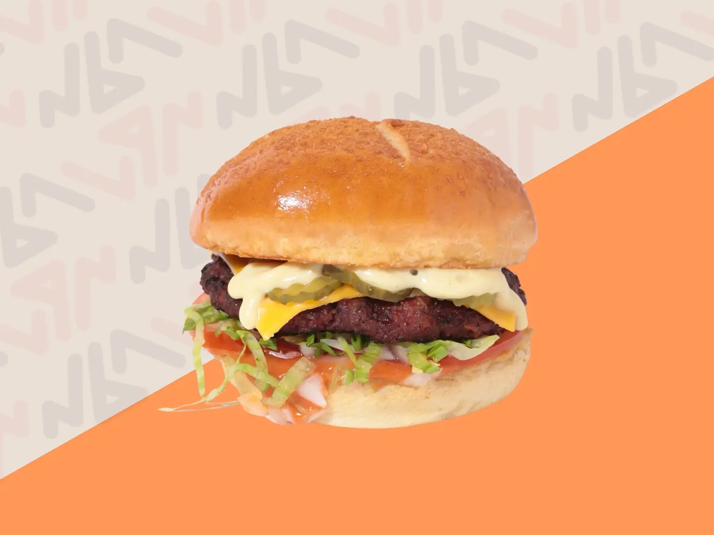 برجر لحم مشوي
