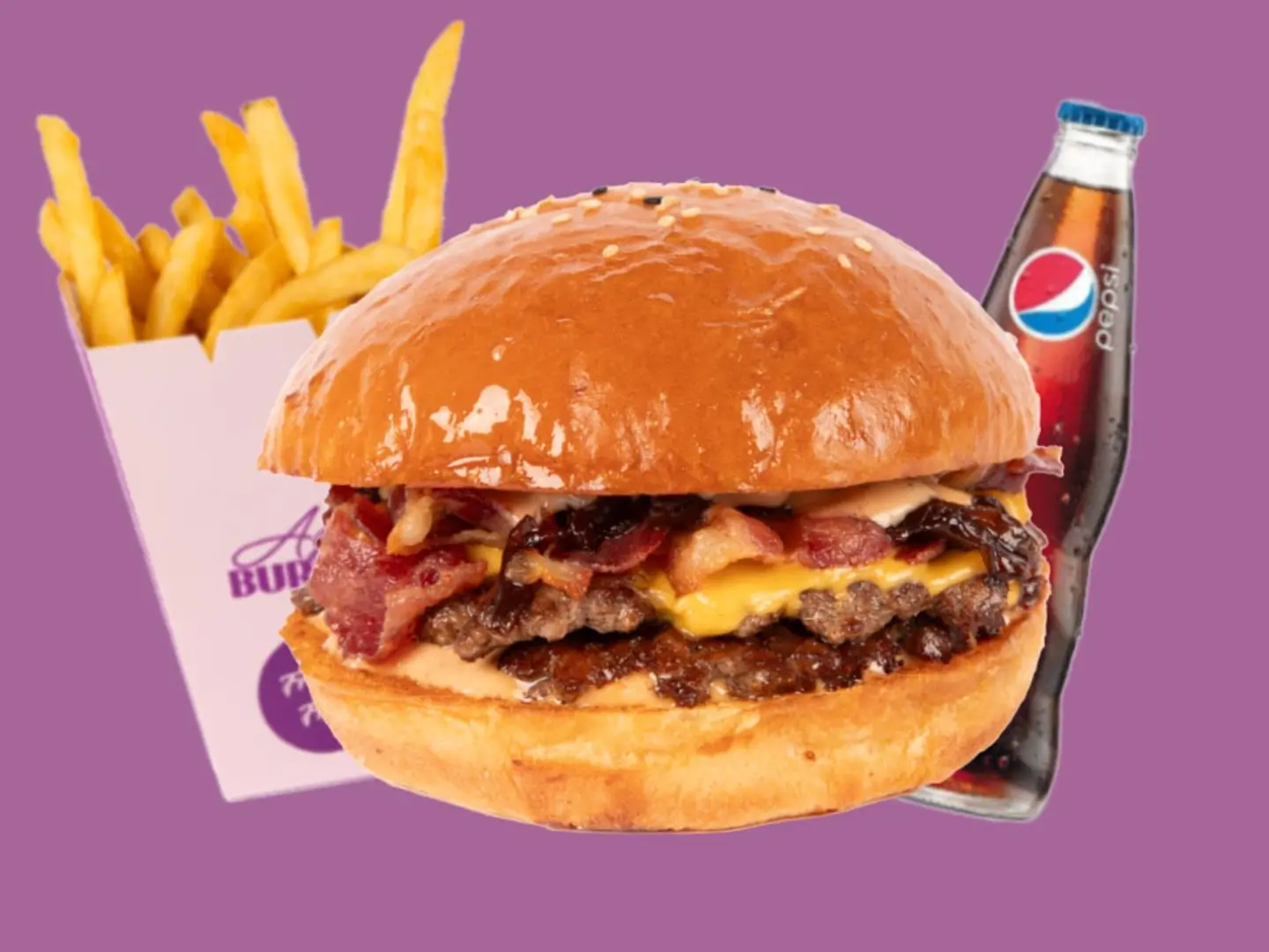 وجبة برجر بيكن