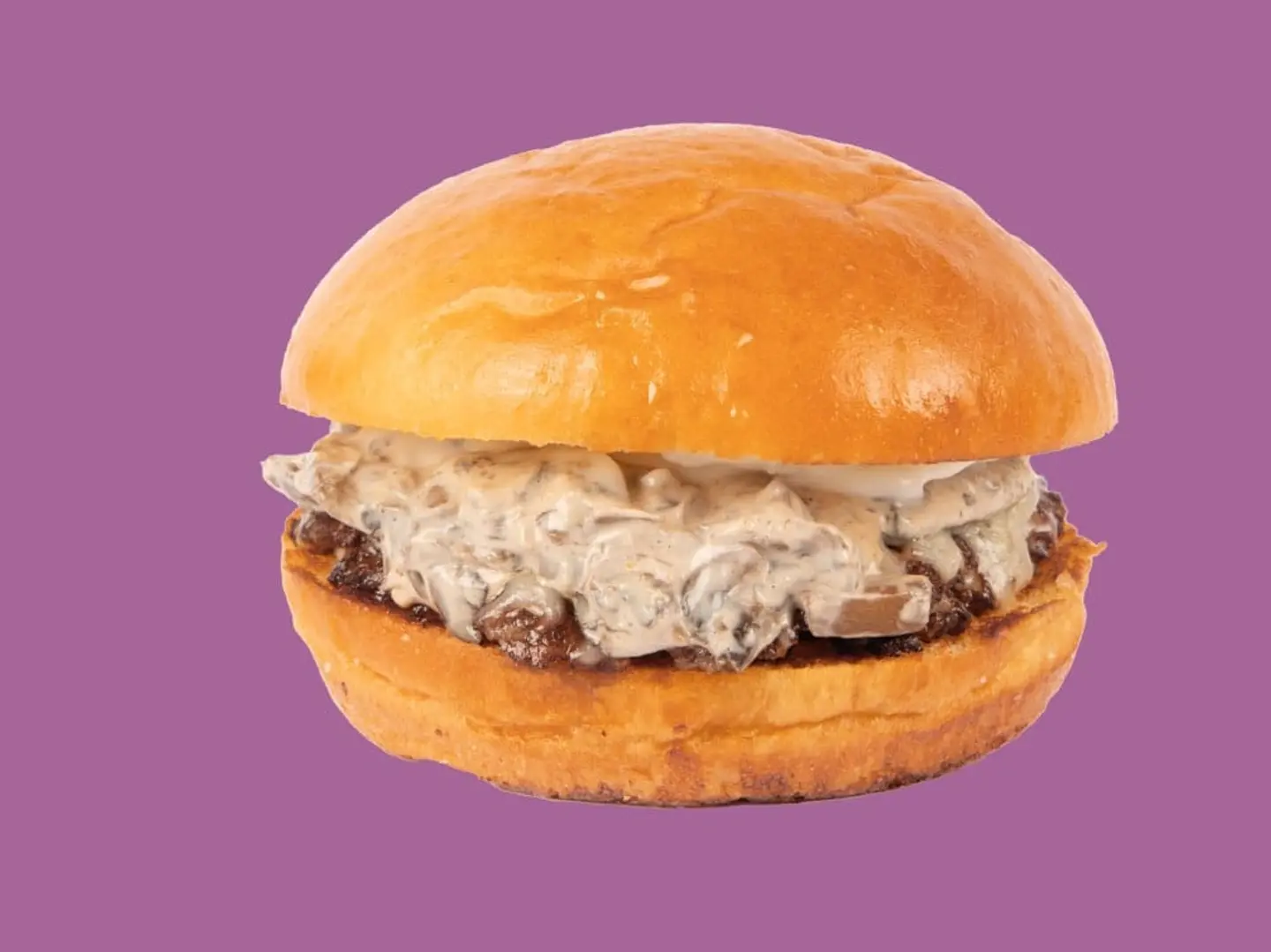 برجر لحم مشروم