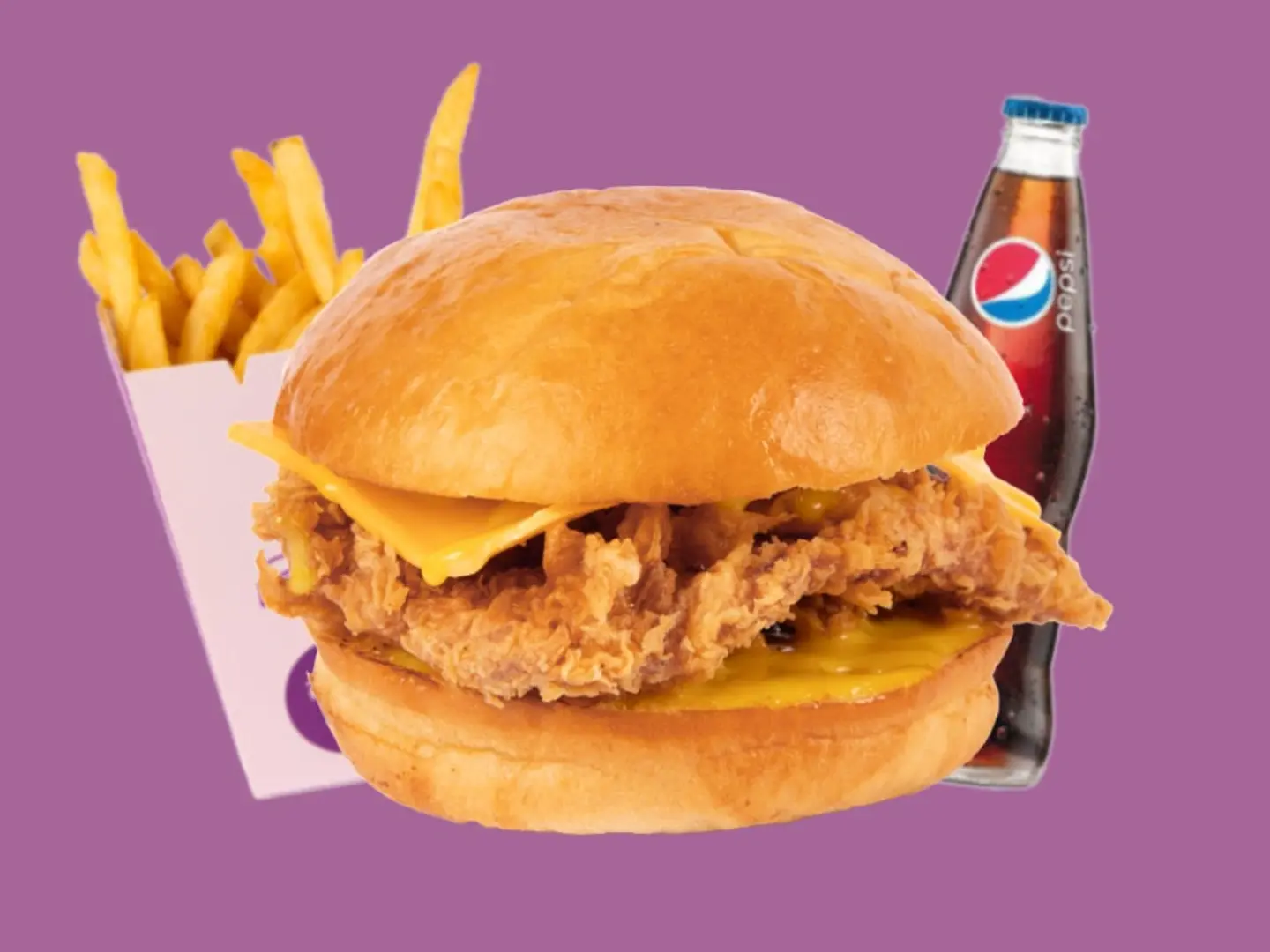 وجبة برجر شيكن هوني