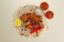 نصف دجاجة شواية