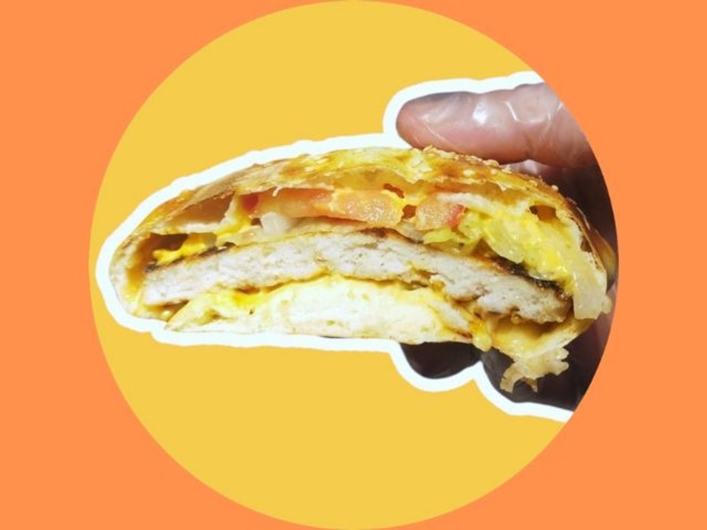 Oven Baked Chicken Burger