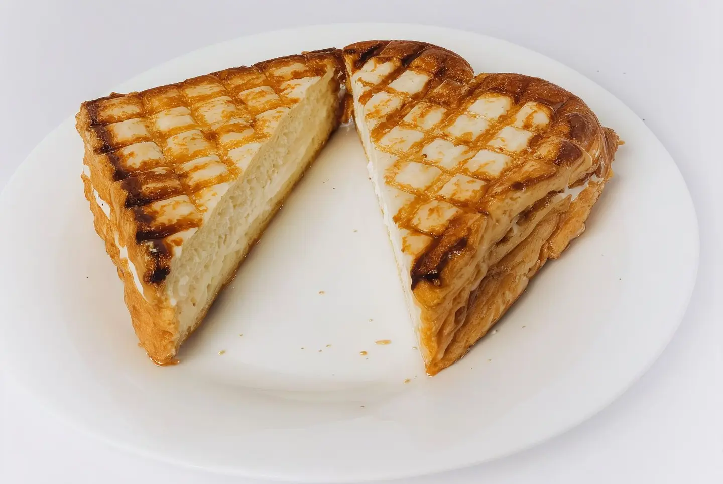 بريوش جبن سائل مع عسل
