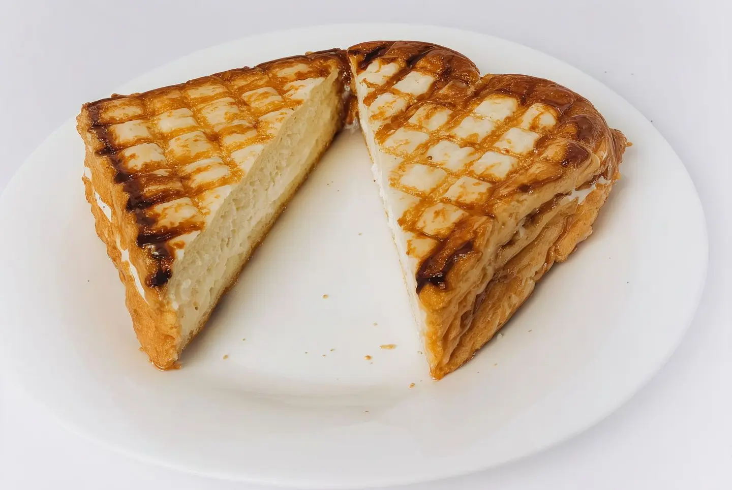 بريوش جبن سائل مع مربى