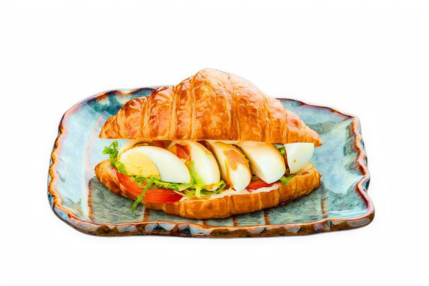 Cheese Boiled Egg Croissant