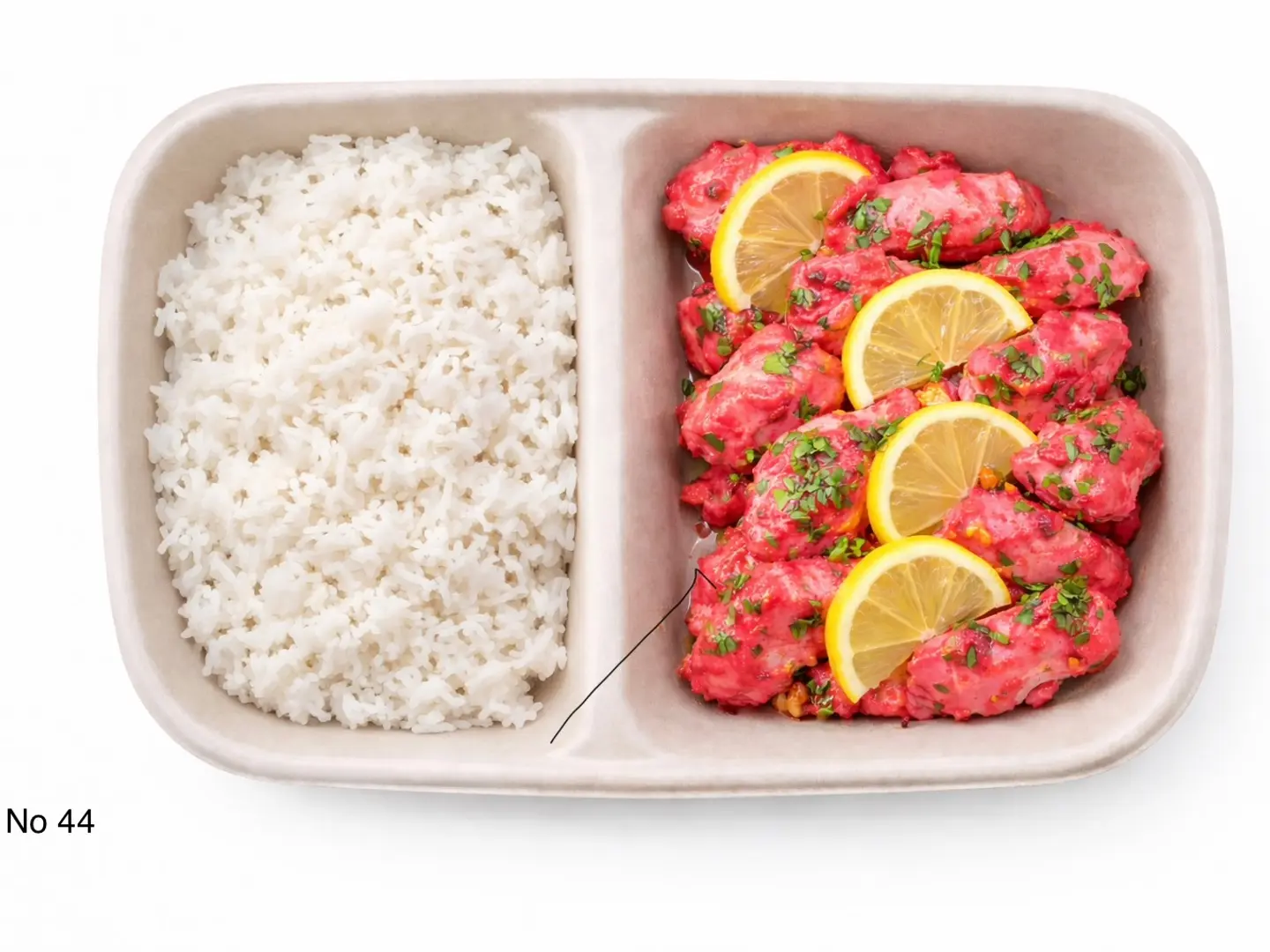 Lemon Chicken & Rice (Low Calories)