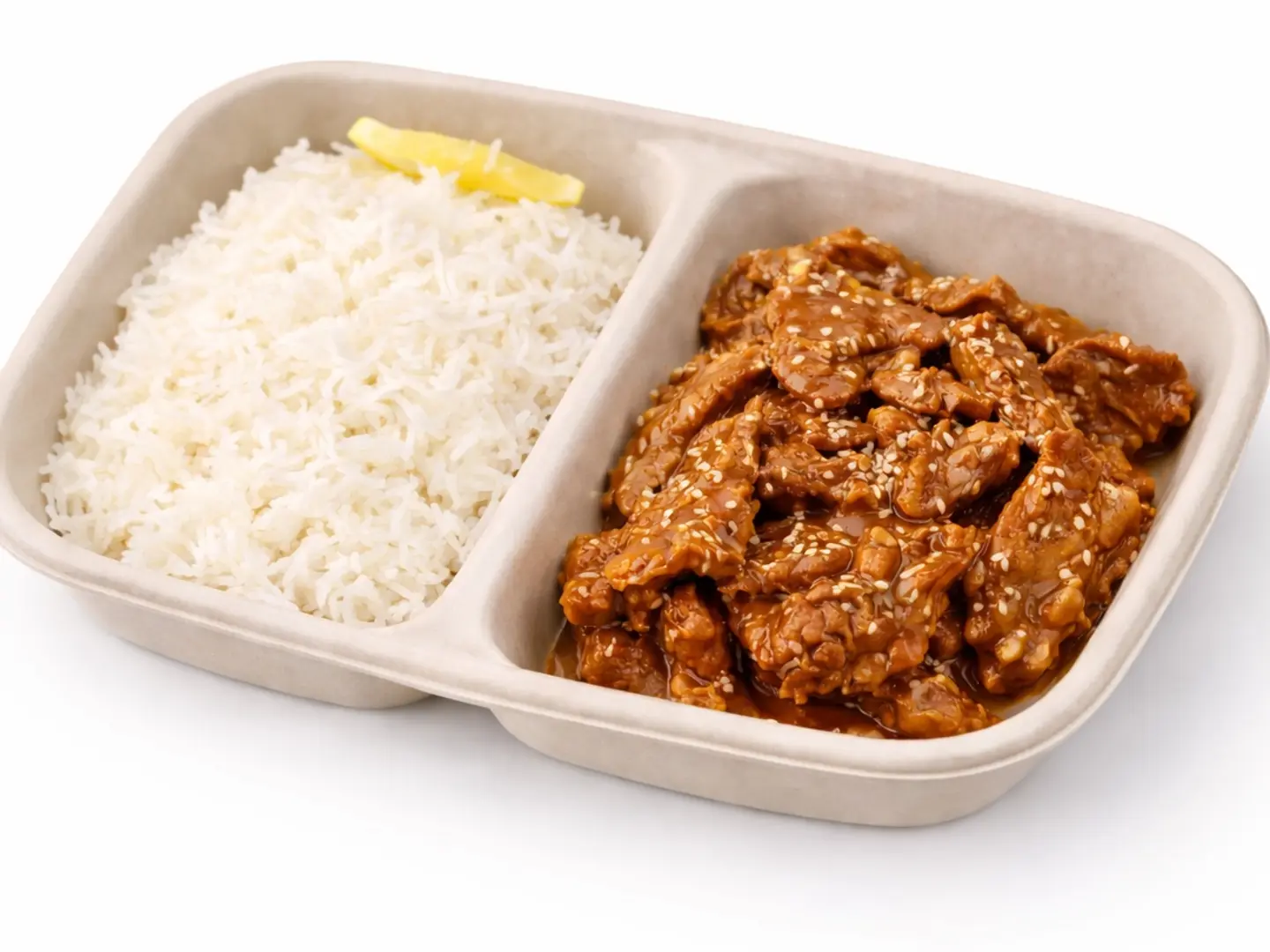 Beef Teriyaki & Rice (Low Calories)