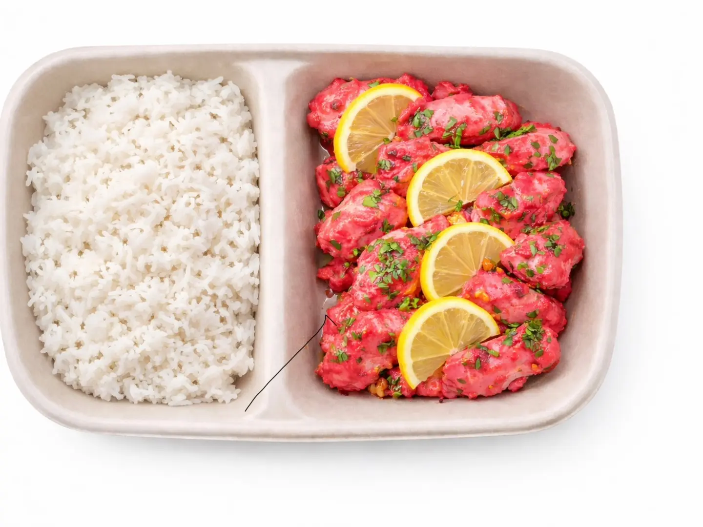 Lemon Chicken & Rice (High Protein)