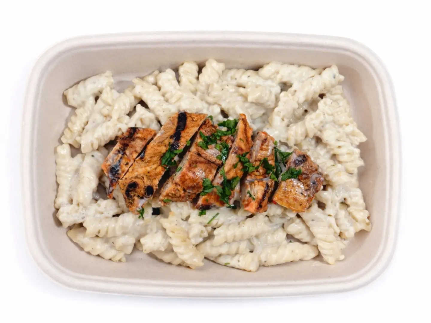 Pasta Chicken & White Sauce