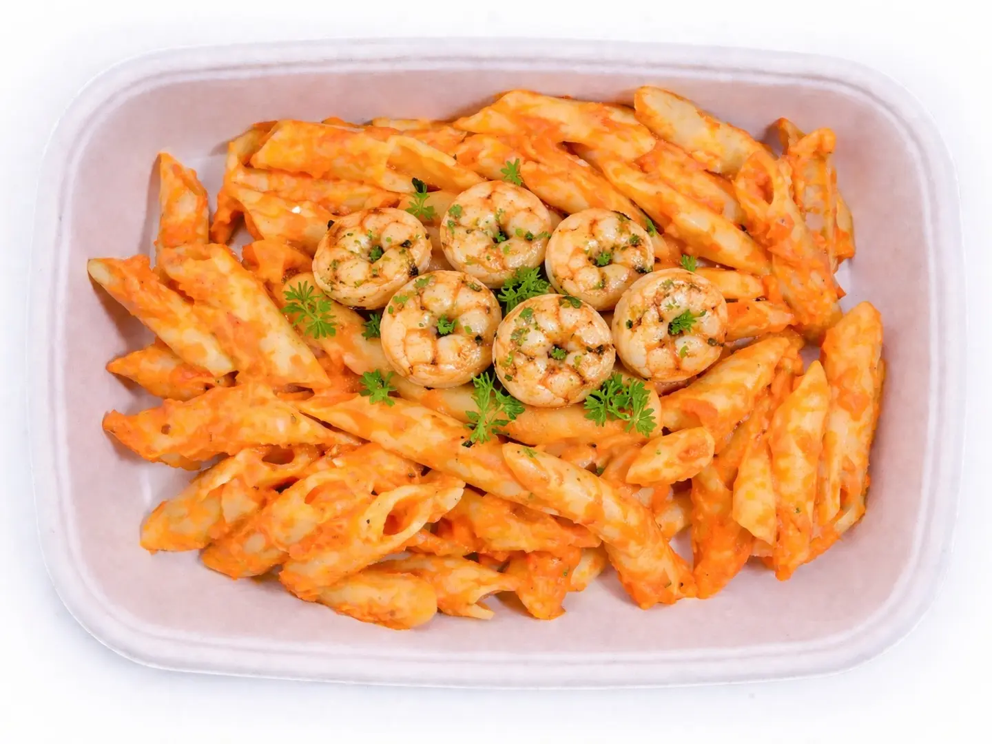 Pasta Shrimp & Pink Sauce