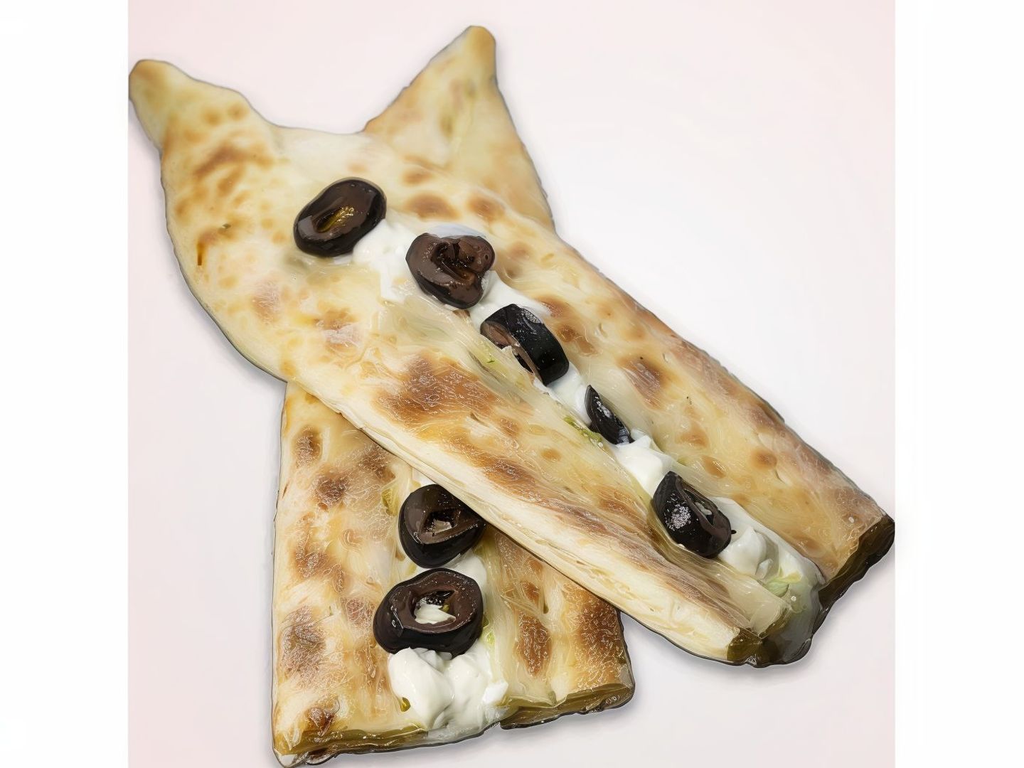 لبنة مع زيتون