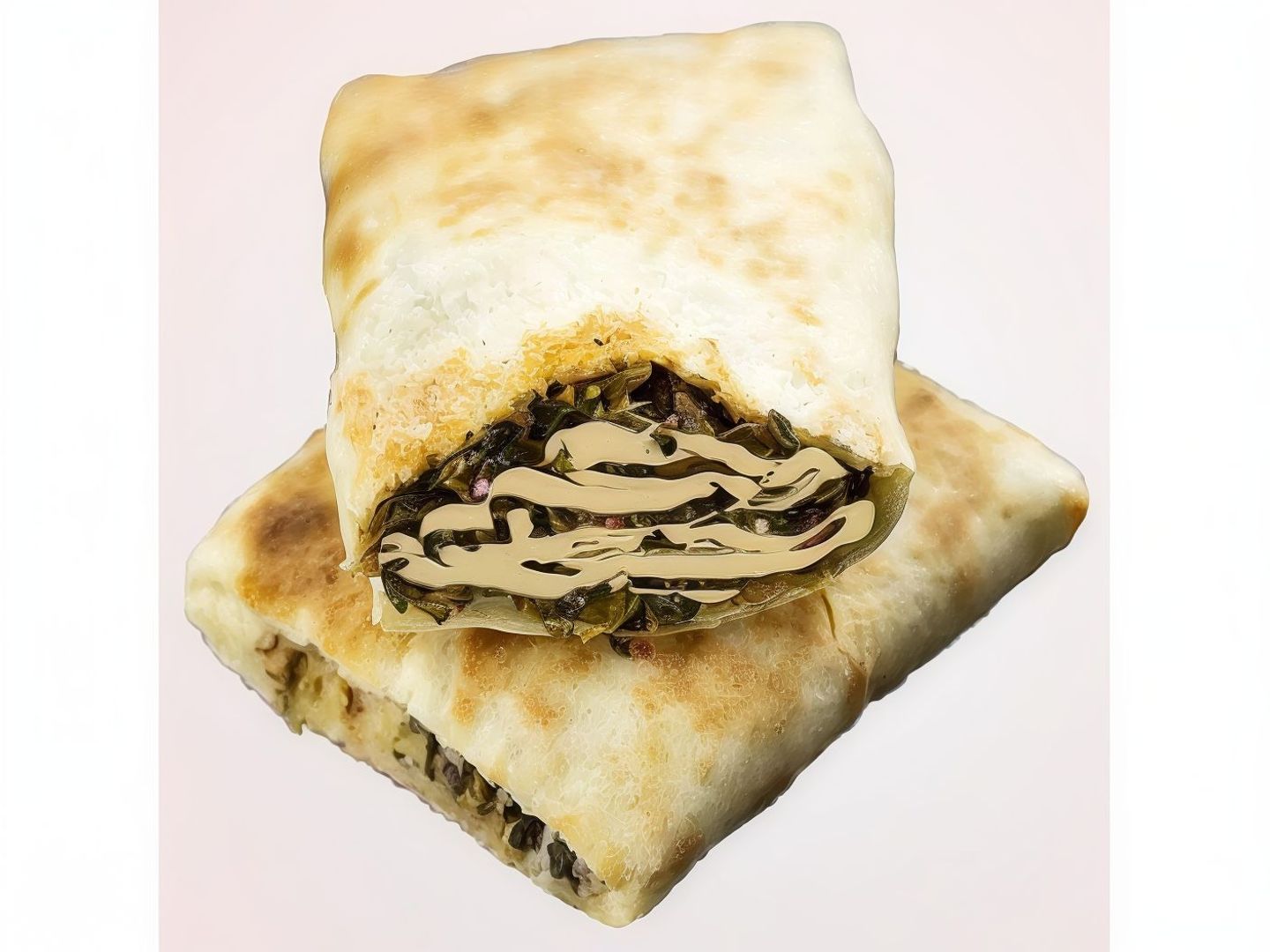سبانخ مع الجبنة