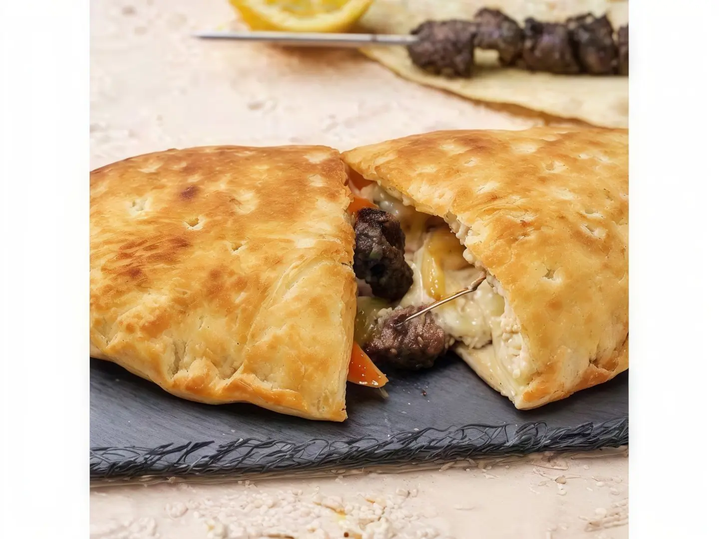 Meat Kebab Pie