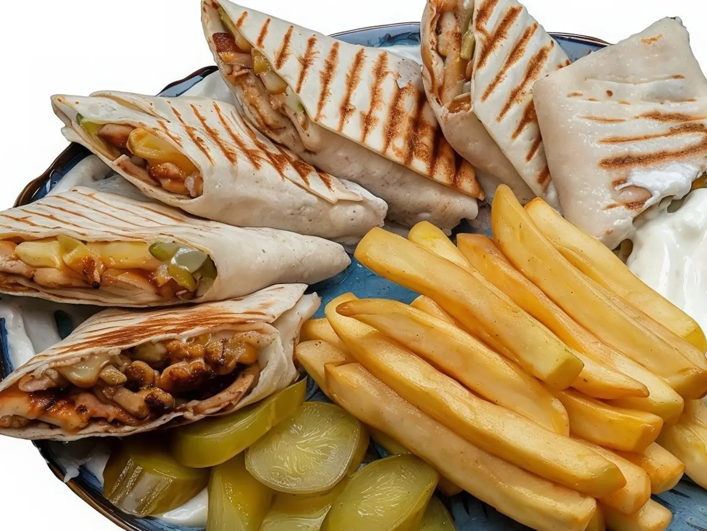 Arabic Shawarma Plate, Double