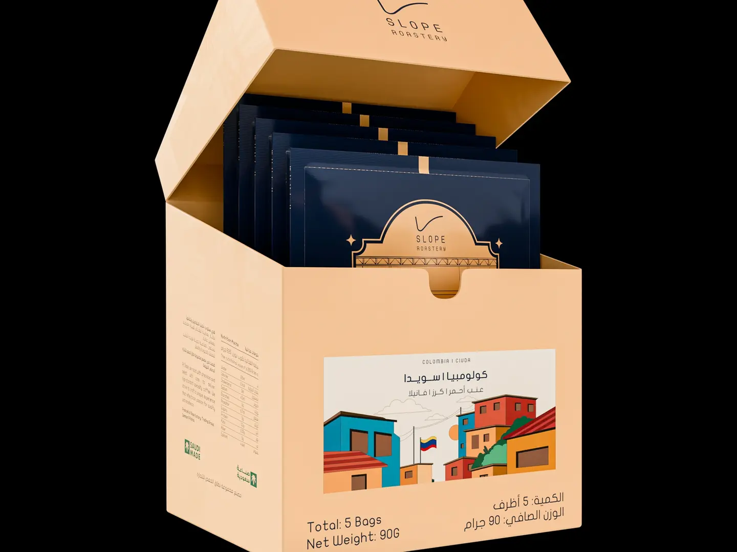 اظرف قهوة، كولومبيا سويدا