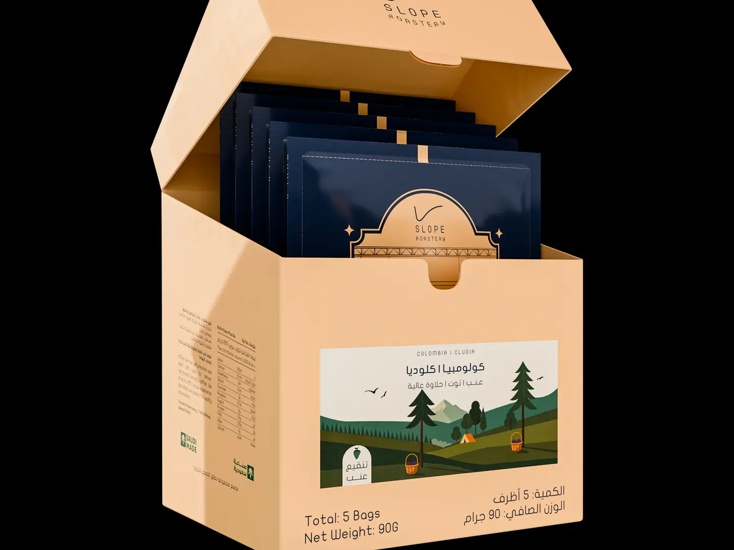 اظرف قهوة، كولومبيا كلوديا