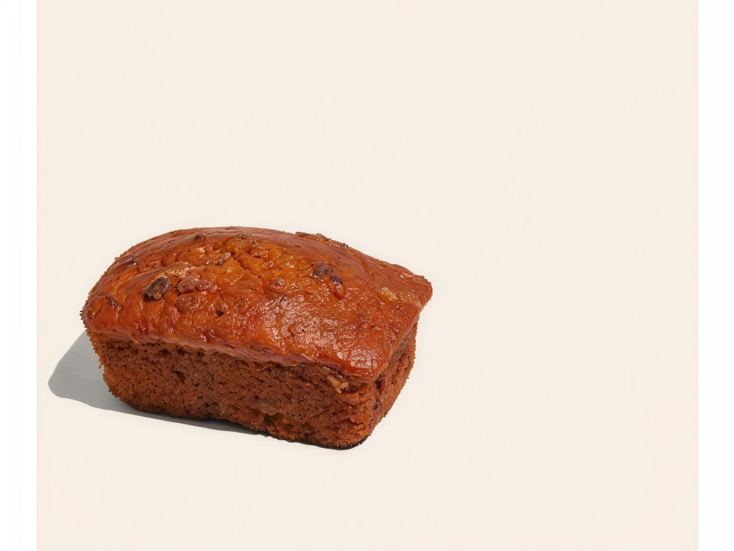قطعة كيكة الموز