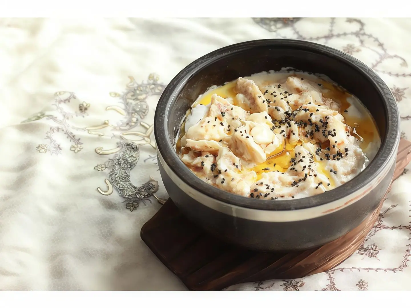 معصوب قشطه بالعسل