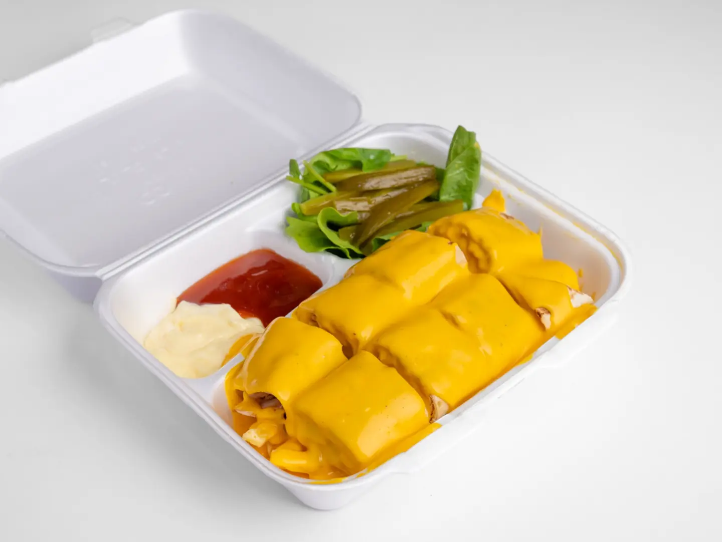 Cheese Flow Chicken Shawarma