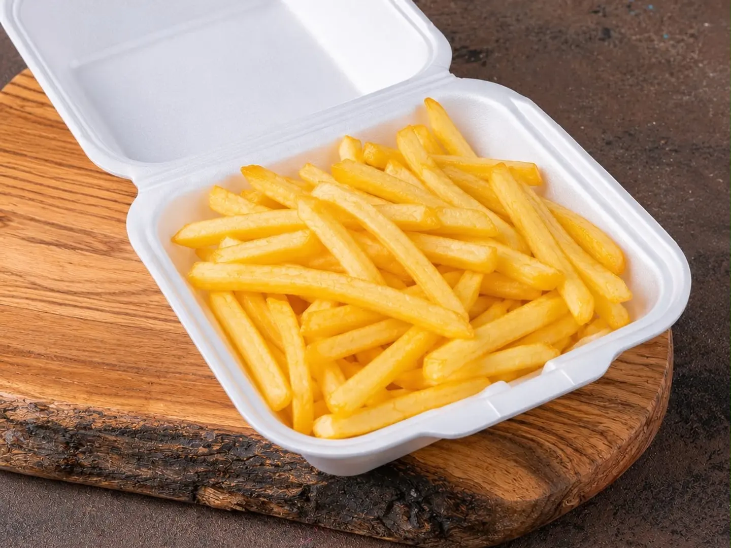 Small Plate Of Fries