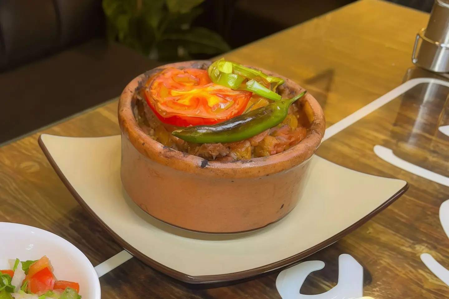 طاجن بطاطس باللحم + أرز مصري