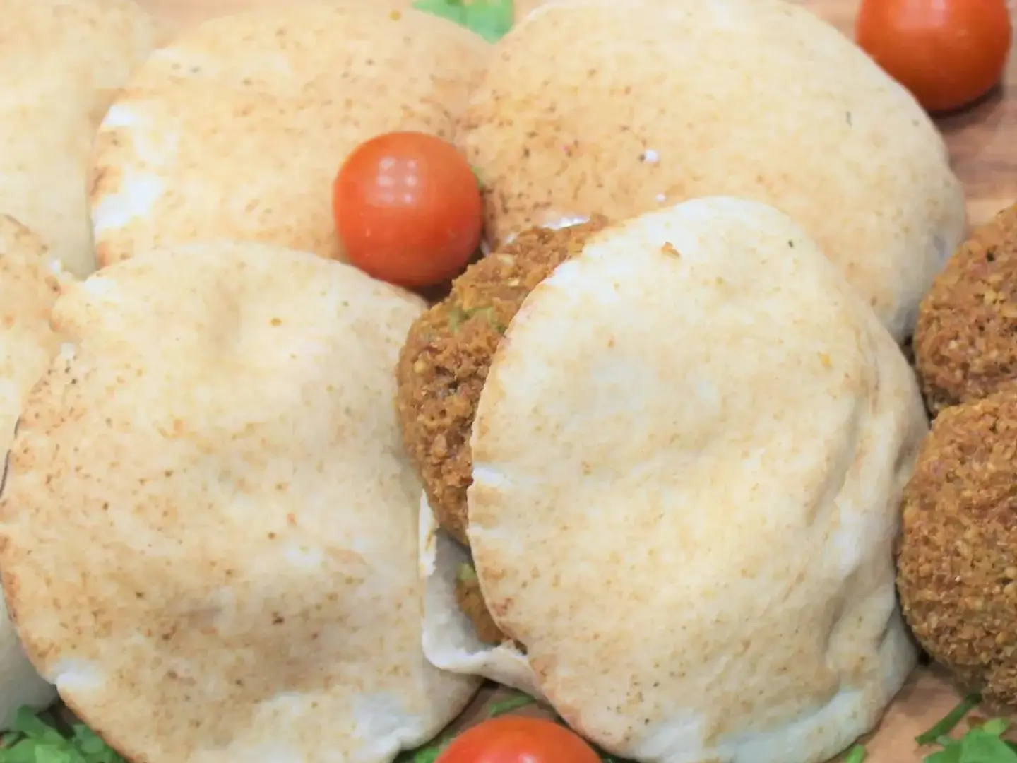 Large Falafel Sandwich Platter