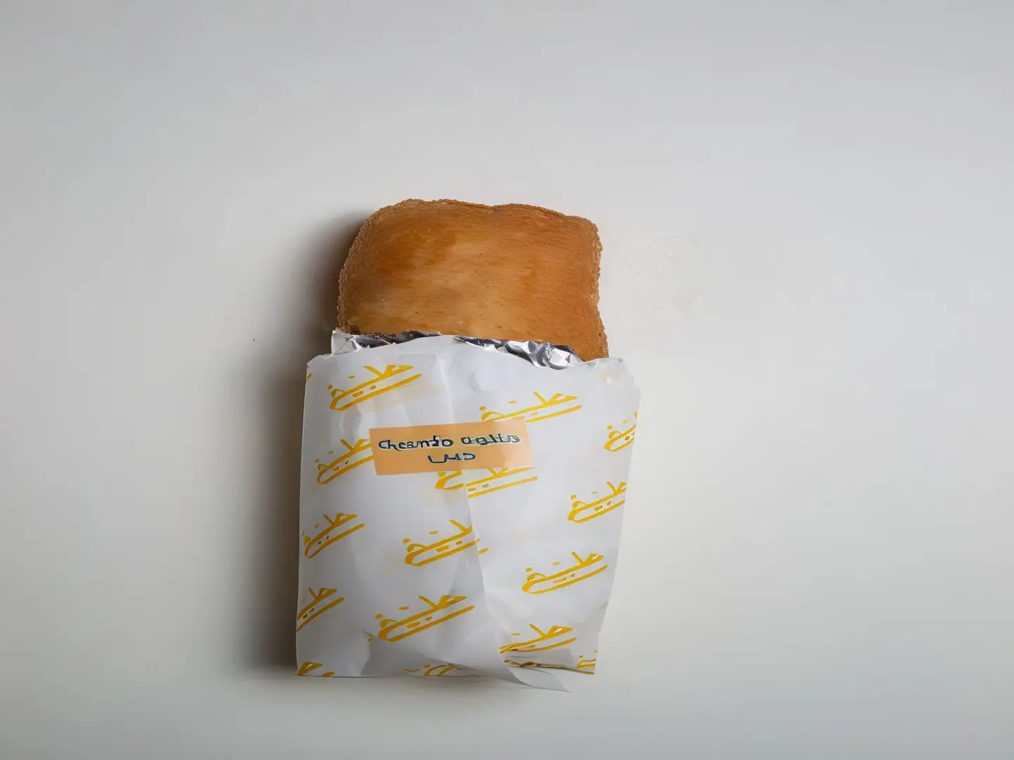 Cheese And Halva Sandwich