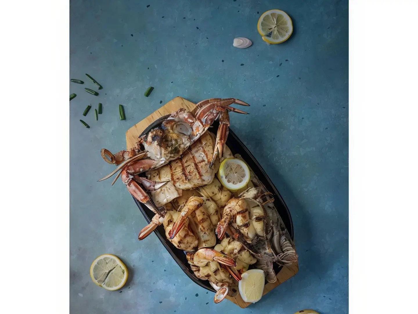 Grilled Seafood Plater