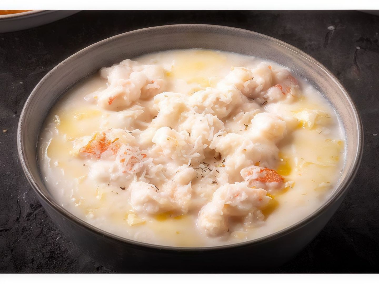 شوربة كريمة بالقباقب