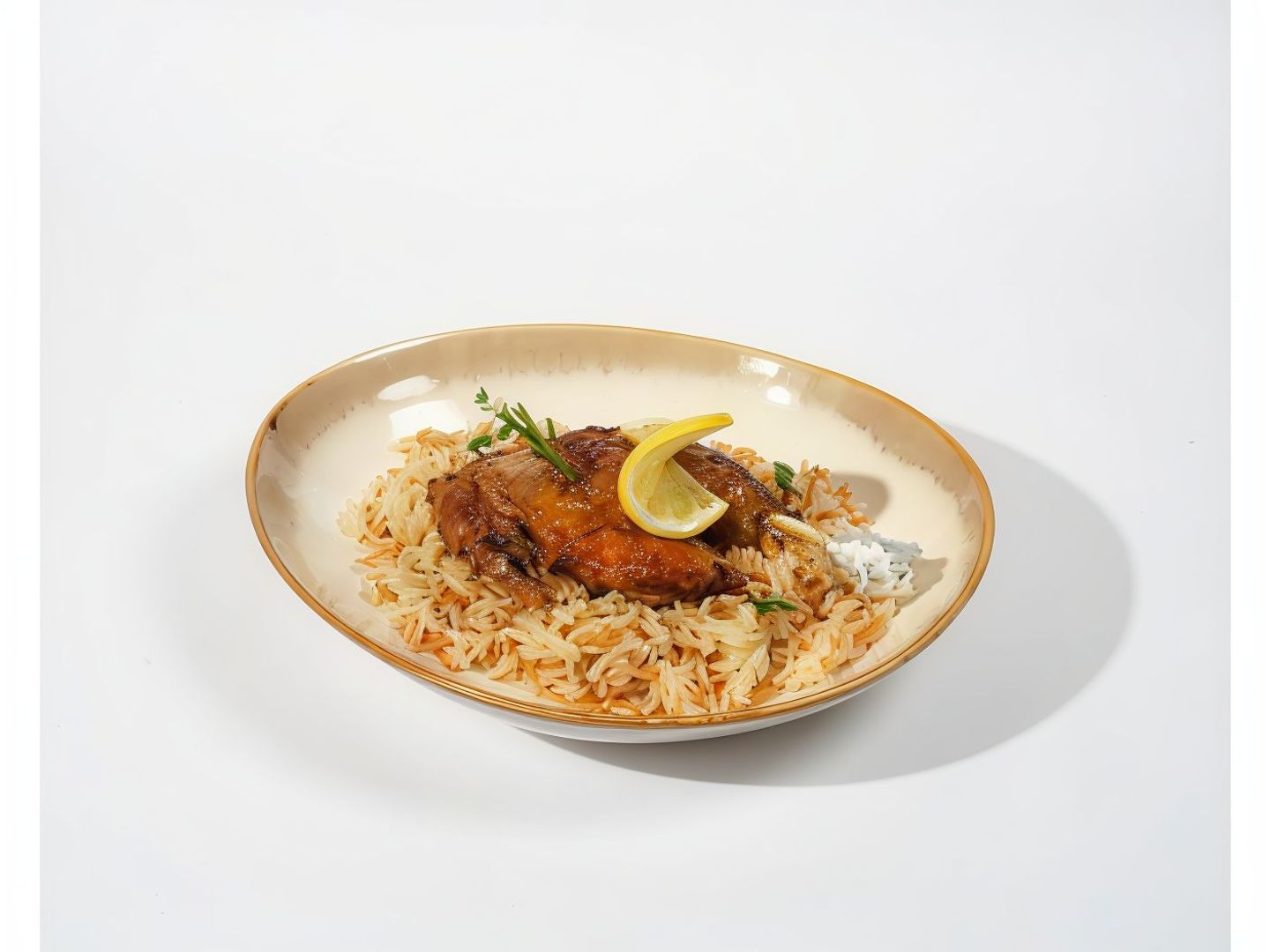 Duck With Rice And Vermicelli