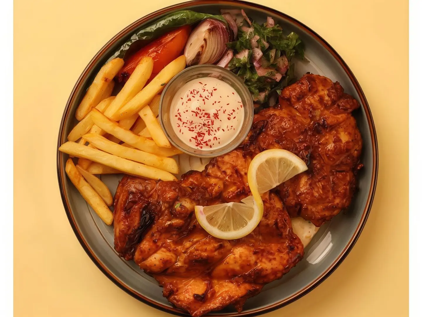 دجاج مسحب