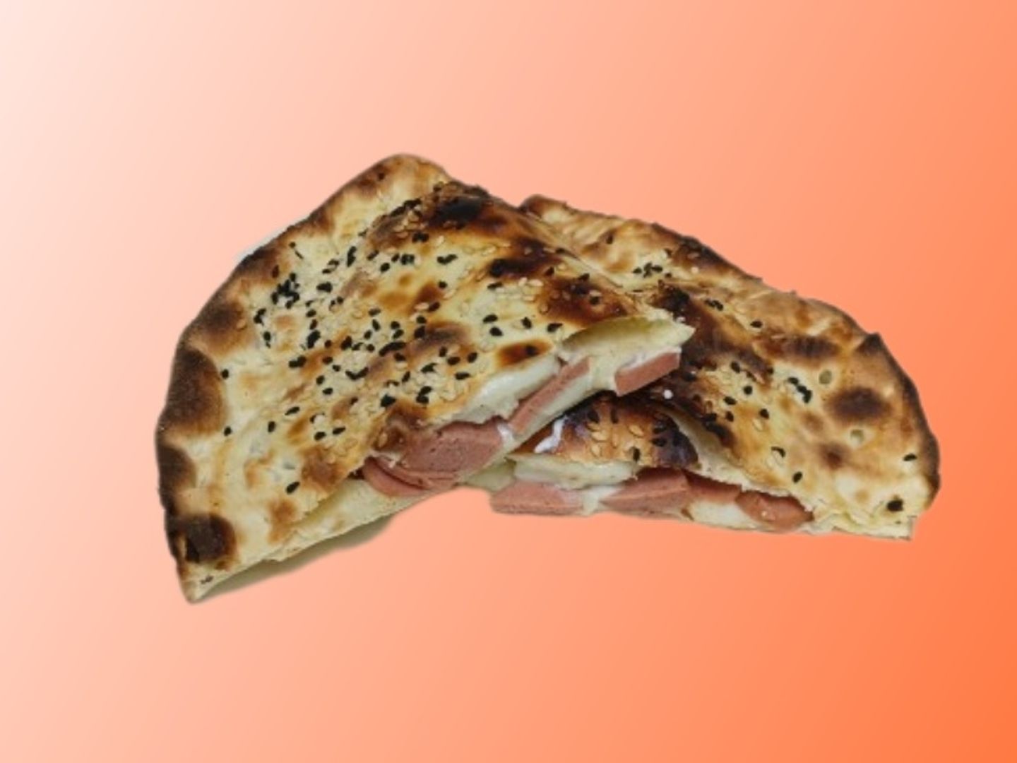 فطيرة النقانق المغلقة