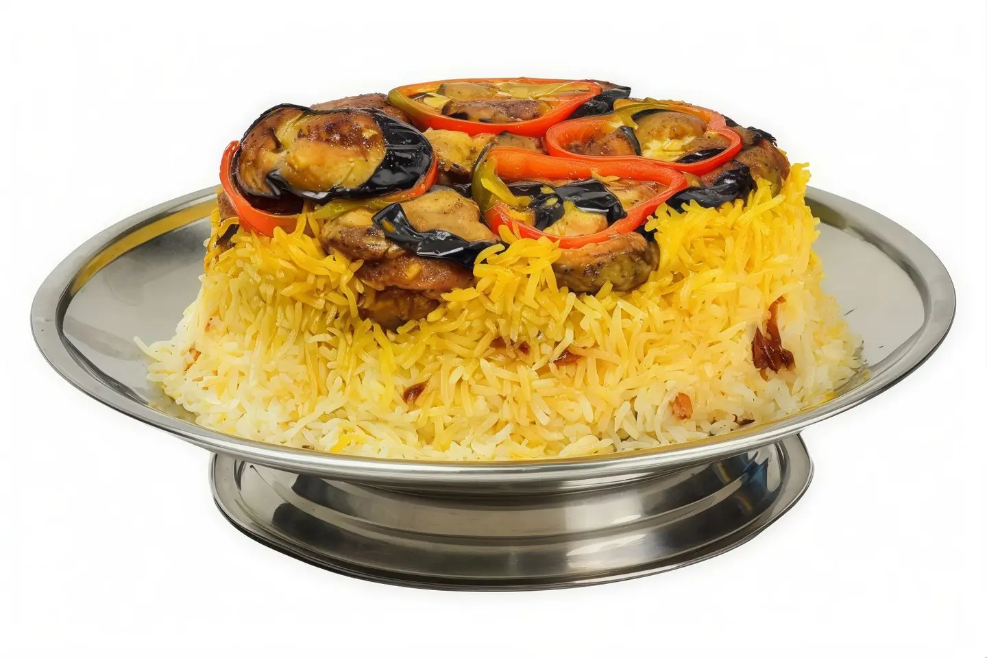 حبة دجاج مقلوبة