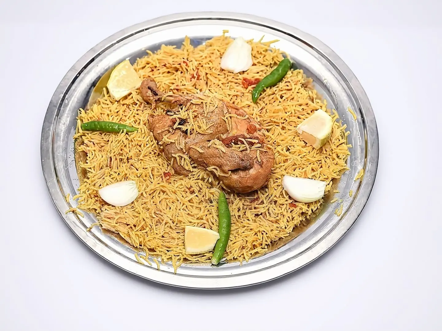 نصف حبة مضغوط دجاج