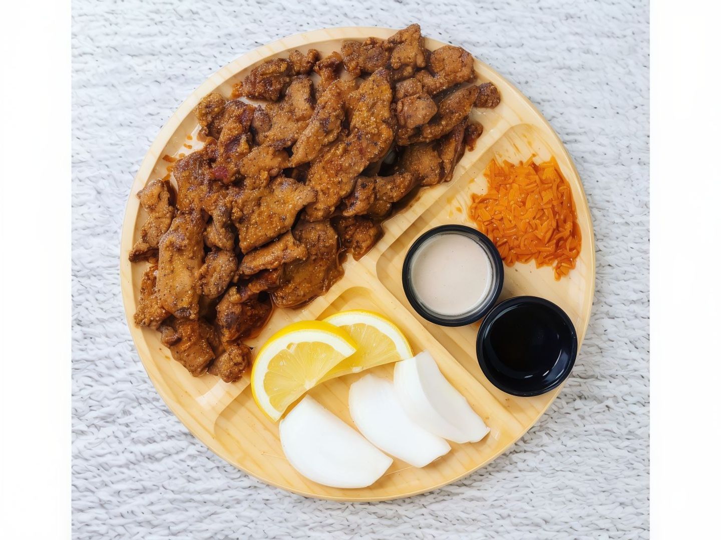 سيريه لحم مدفون بالزبدة