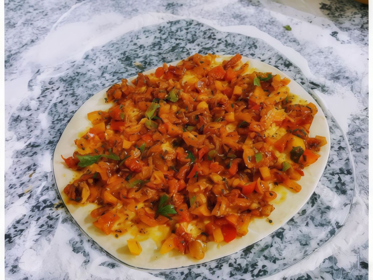 بندورة بصل