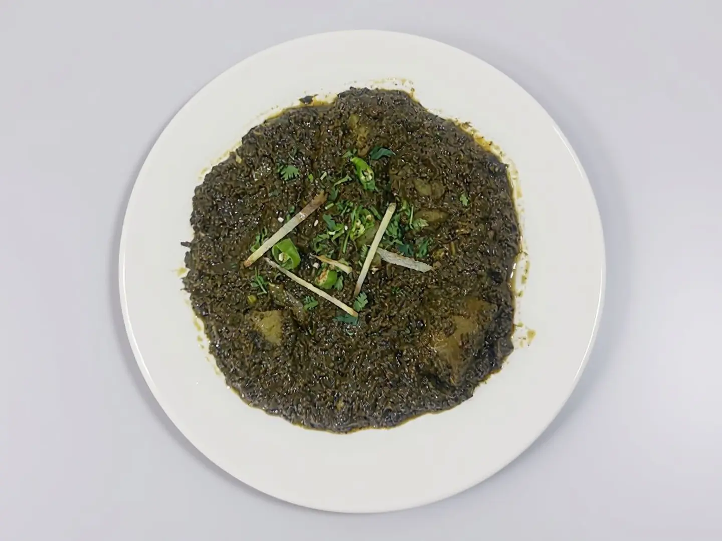 سبانخ بطاطس