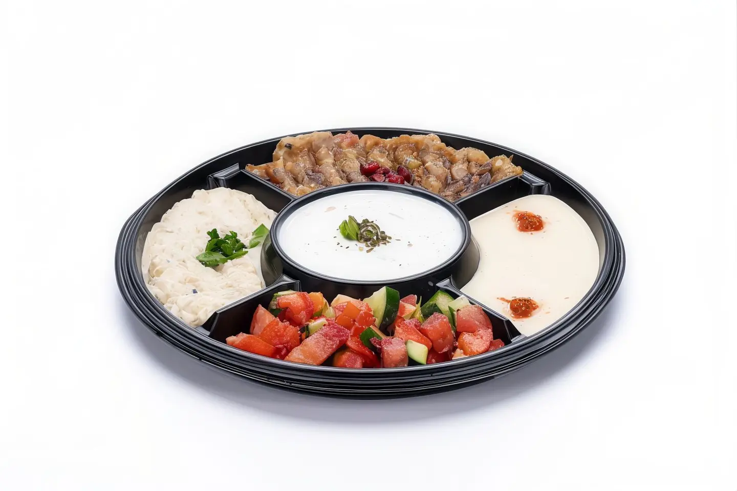 صحن مقبلات مشكل