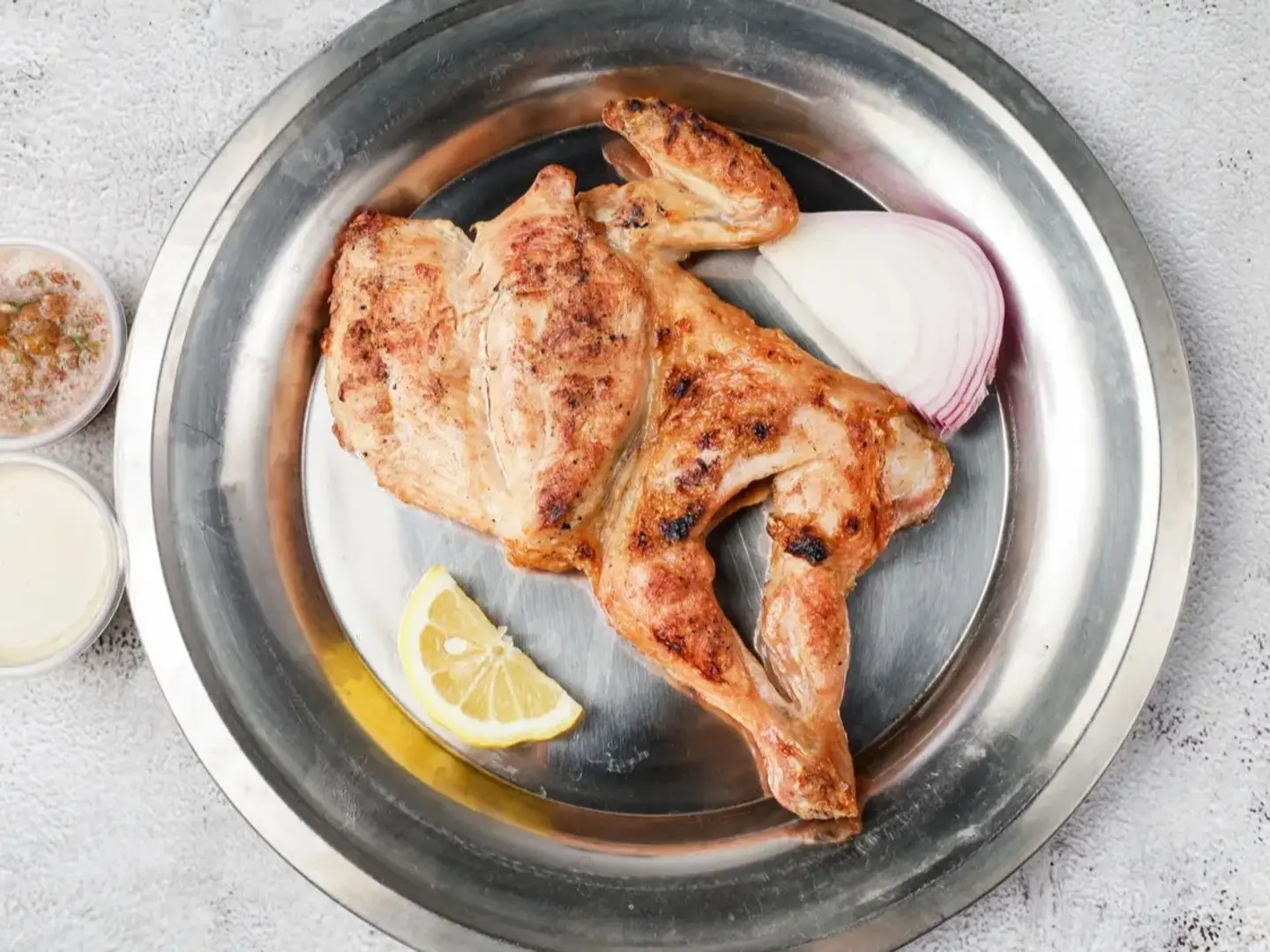 دجاج مظبي بدون رز - نصف حبة