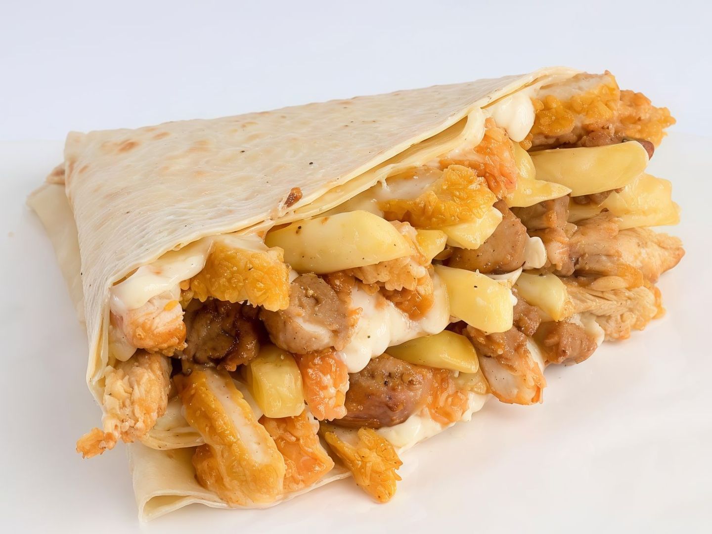 Baked Chicken Fillet Crepe
