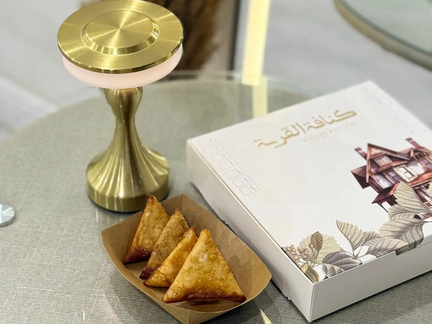 سمبوسة دجاج بالزيت