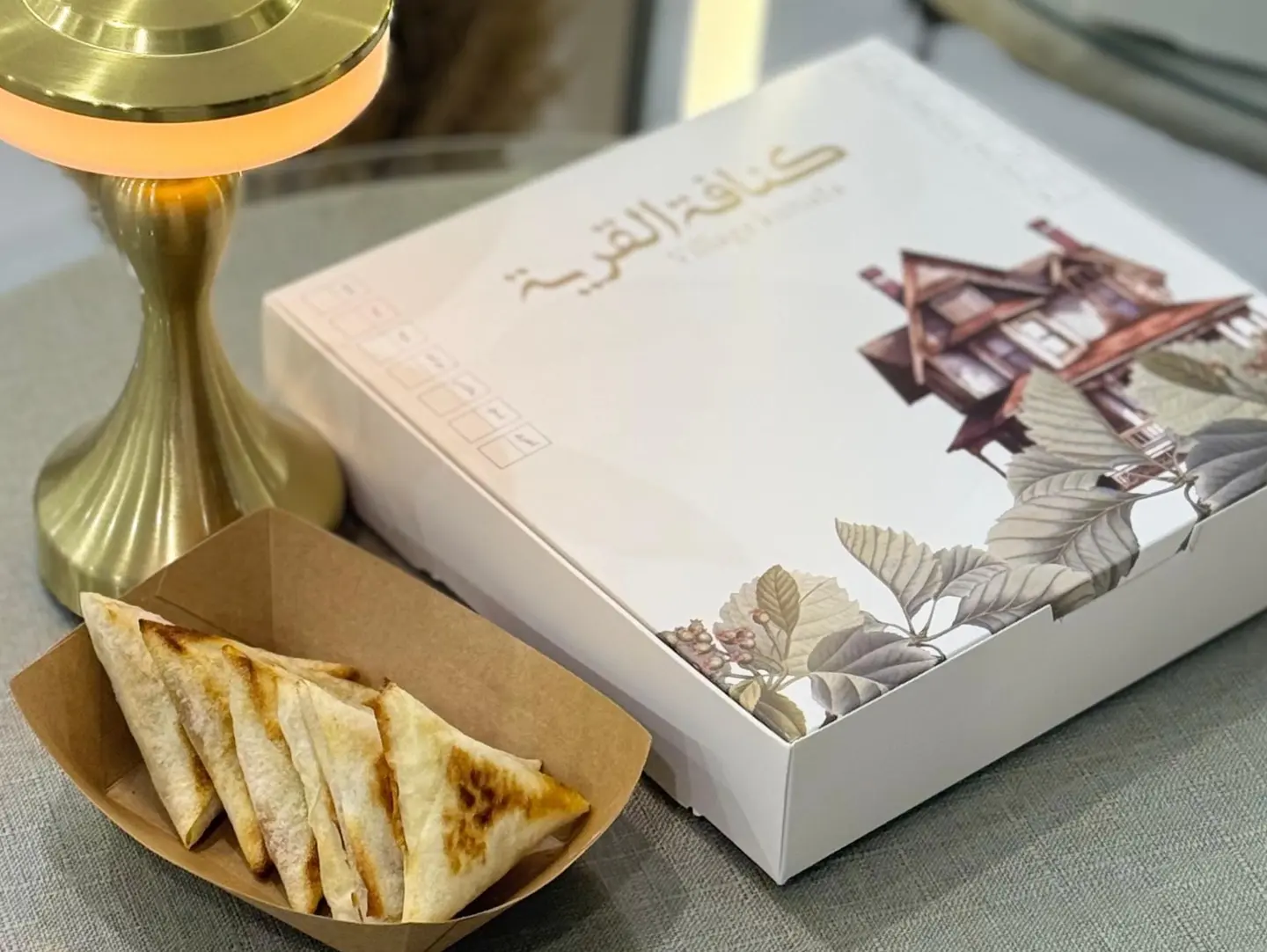 سمبوسة جبن سائل بالفرن