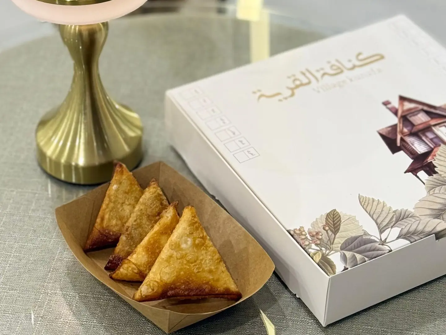 سمبوسة لحم بالزيت