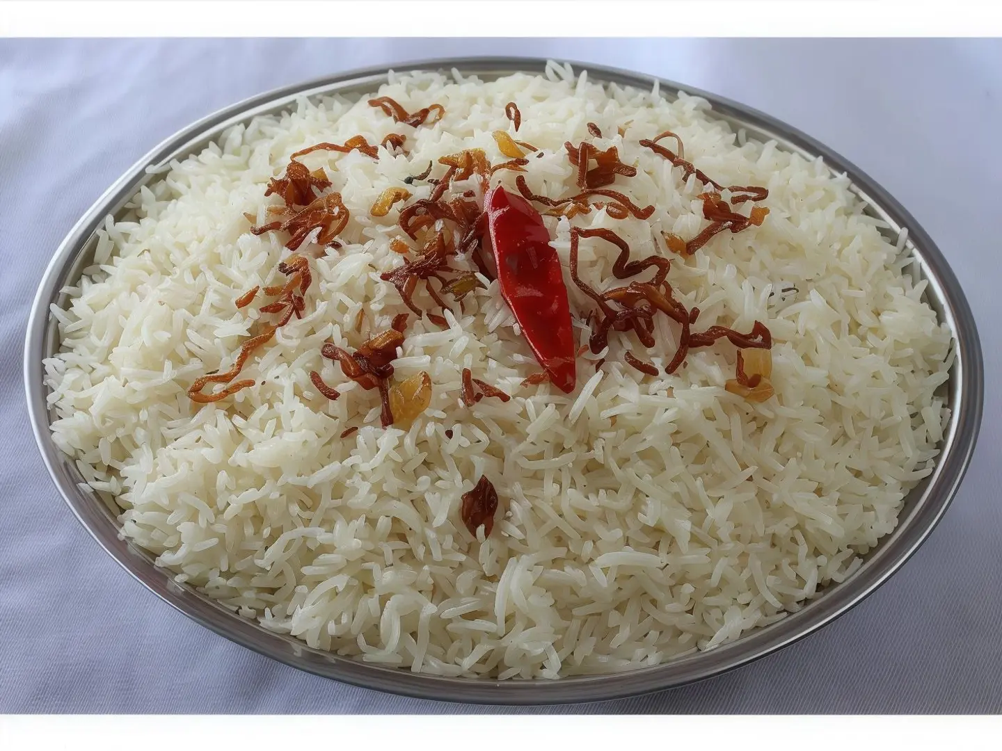 Plain Rice For One Person